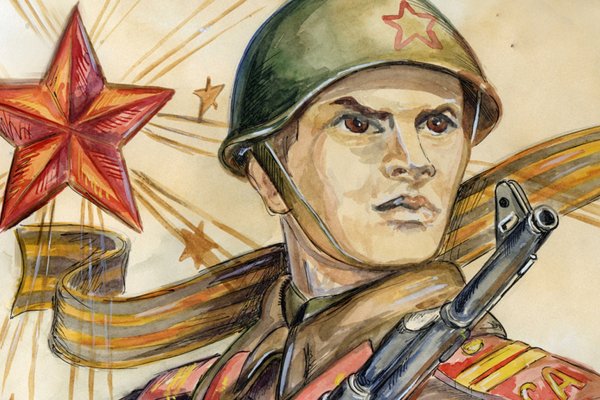 Рисунок солдату