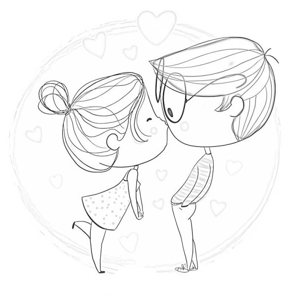 Кукла для рисования