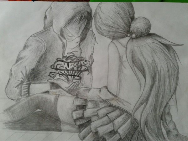 Рисунок 18 карандашом