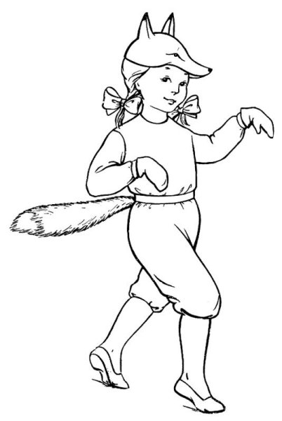 Человек в карнавальном костюме рисунки