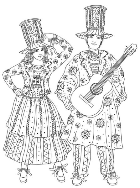 Платья для срисовки