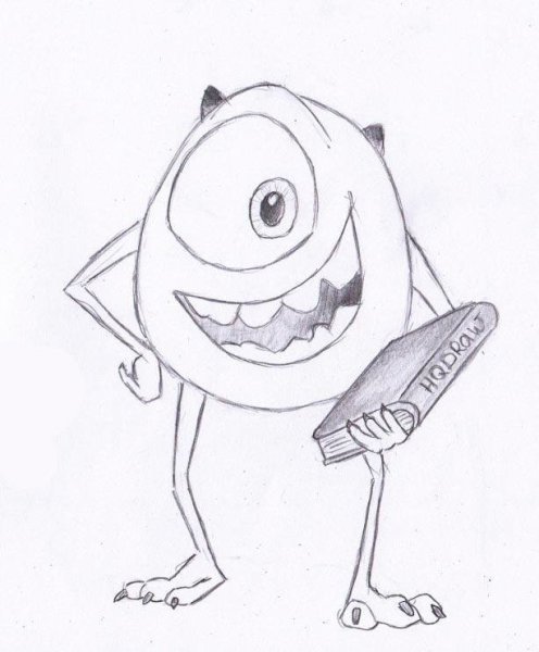 Майк Вазовский рисунок