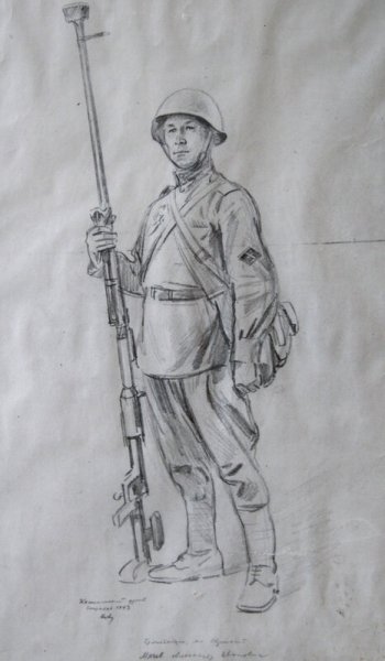 Военные рисунки