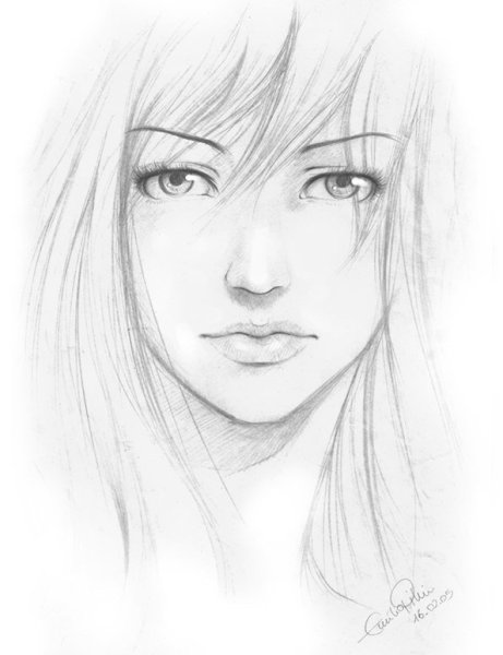 Красивые зарисовки карандашом