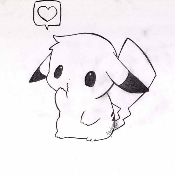 Раскраски для девочек Пикачу