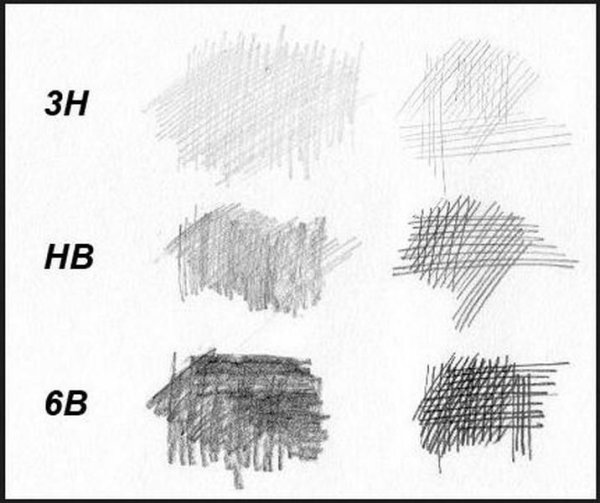 Штриховка карандашом