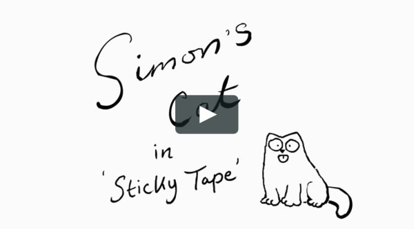 Конверт с котом Саймоном