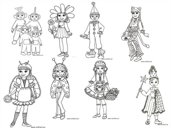 Поэтапное рисование Деда Мороза и Снегурочки