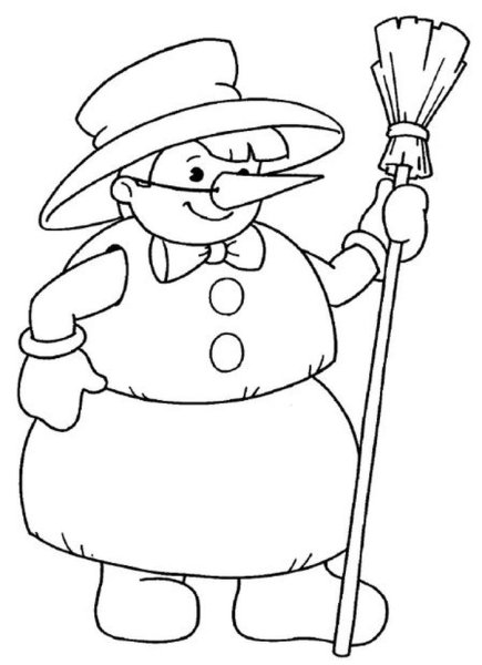 Рисование Деда Мороза карандашом