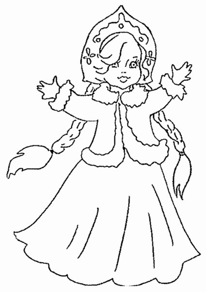 Рисование Деда Мороза и Снегурочки