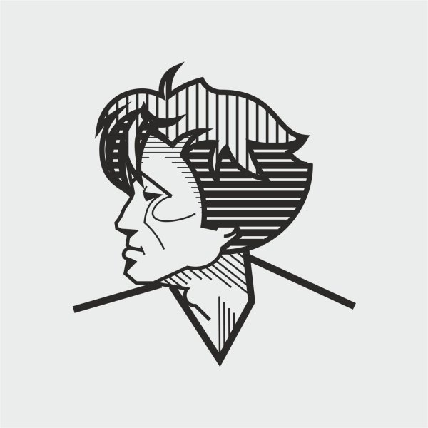 Виктор Цой Графика портрет