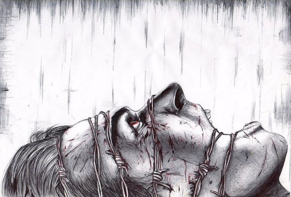 Боль карандашом