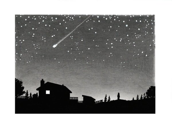 Звездное небо в графике