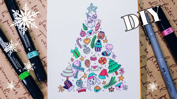 Рисунки ручкой