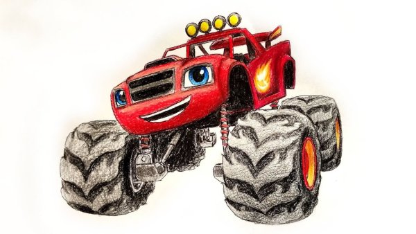 Вспыш срисовать