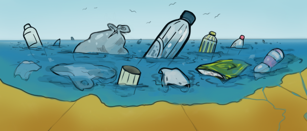 Загрязненная вода