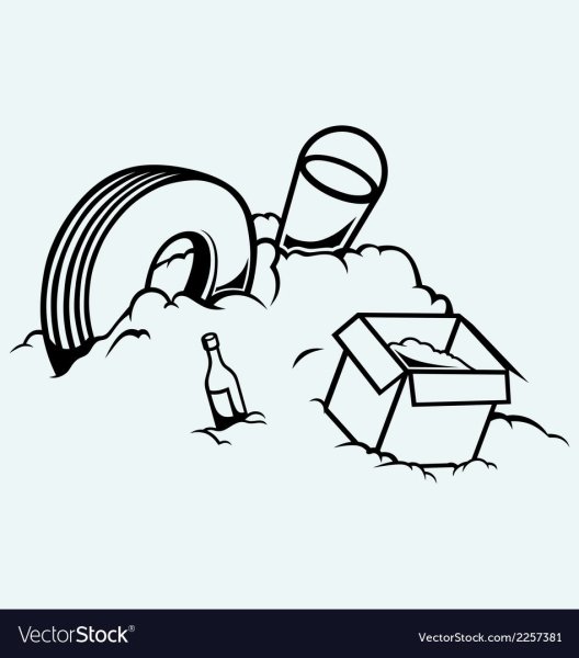 Нарисованная свалка