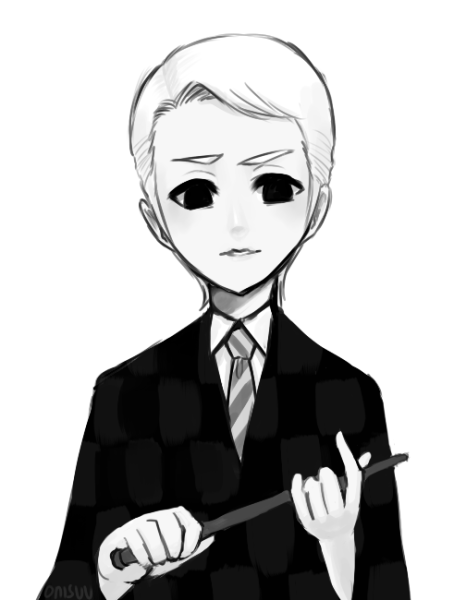 Драко Малфой мультяшный