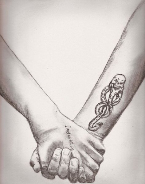 Татуировка Драко Малфой