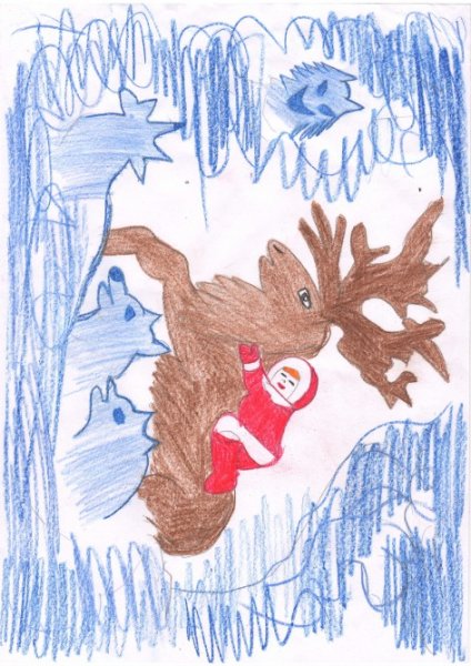 Рисунок к пьесе 12 месяцев