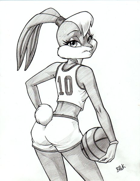 Багз Банни раскраска