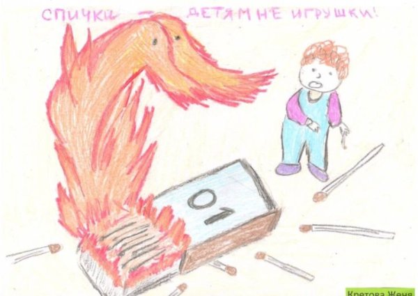 Раскраска МЧС глазами детей