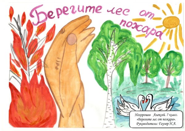 Берегите лес от огня