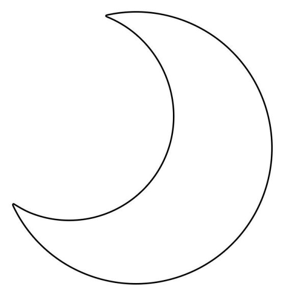 Тату месяц эскизы