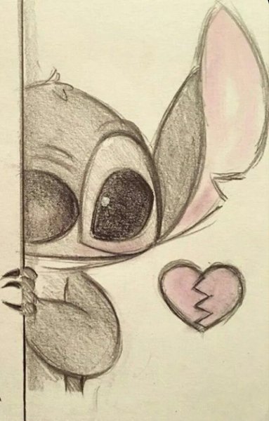 Необычные Наброски карандашом