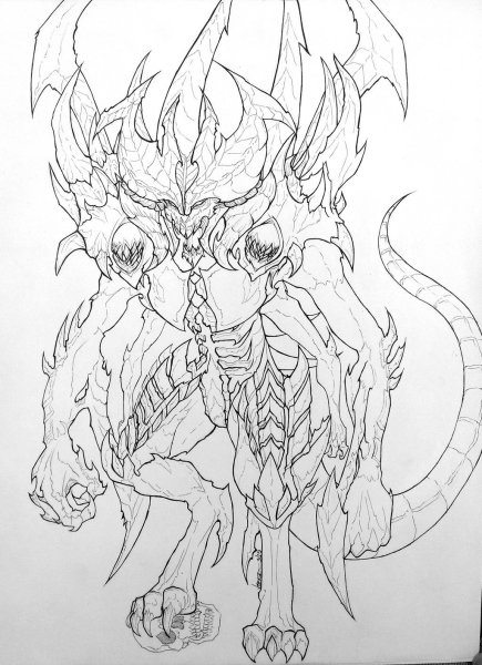 Тату диабло 2