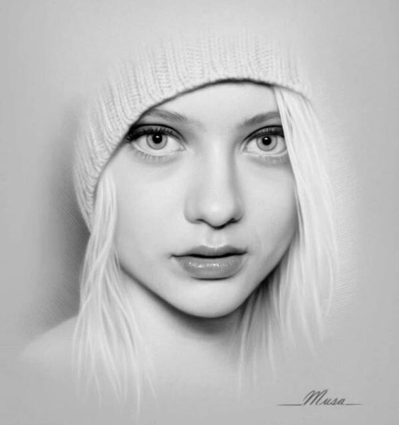 Портрет карандашом