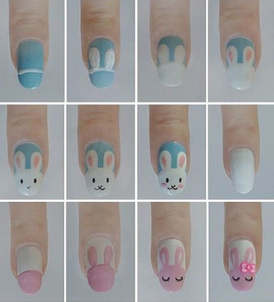 Идеи для детского маникюра пошагово