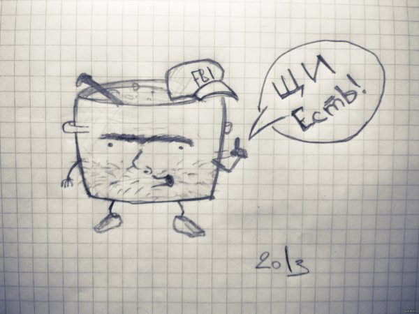 Рисунки в тетради в клеточку прикольные
