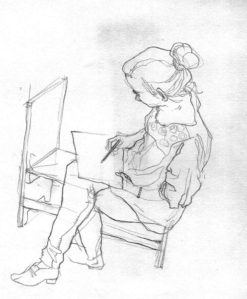 Наброски людей