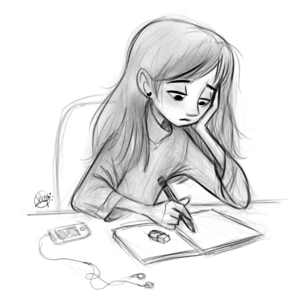 Картинки для срисовки подростковые