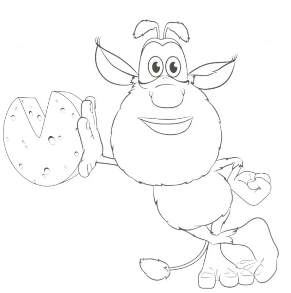 Буба карандашом