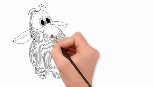 Раскраска Буба Буба