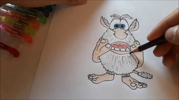 Буба рисунок