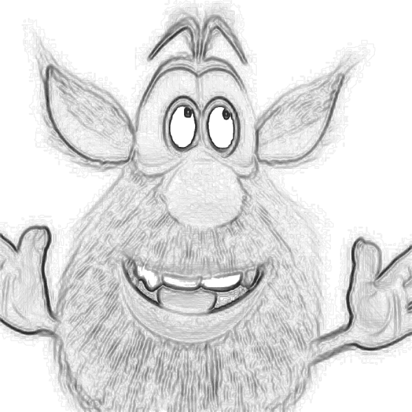 Буба рисунок