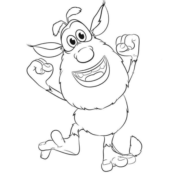 Раскраска Буба Буба