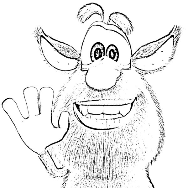 Раскраска из мультиков Барбоскины Гена