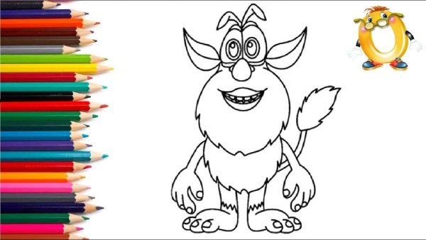 Раскраска Буба Буба