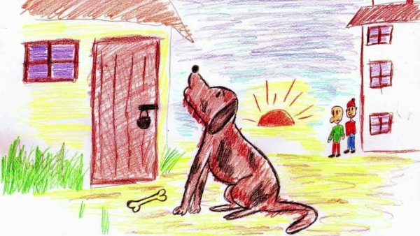 Куприн для детей Барбос и Жулька