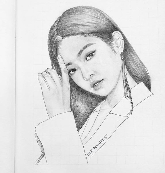 Портрет Jennie BLACKPINK