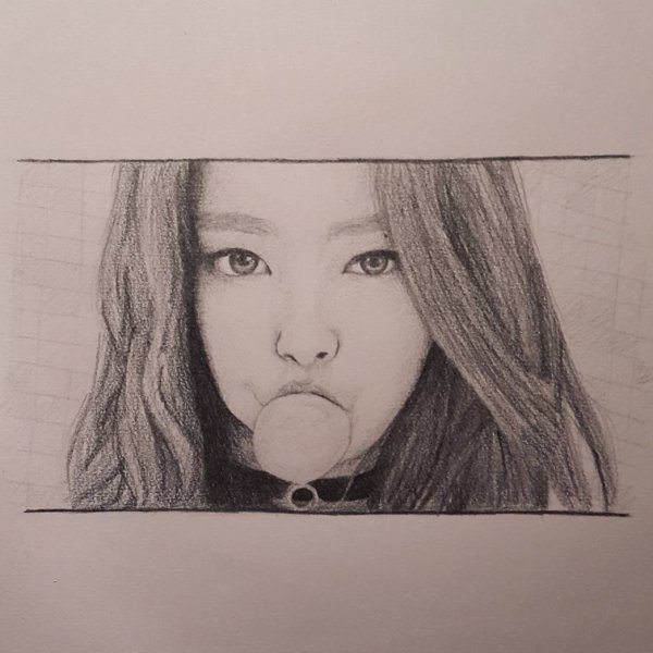 Портрет Дженни из блэкпинк