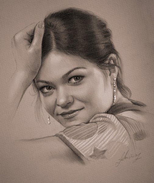 Кира Найтли лучница