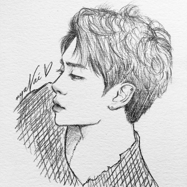 ДЖОНХЕН рисовать