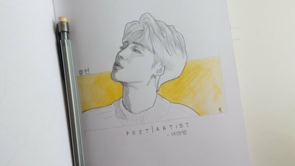 Джонхён рисунки