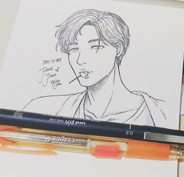 БТС рисунки джонхён