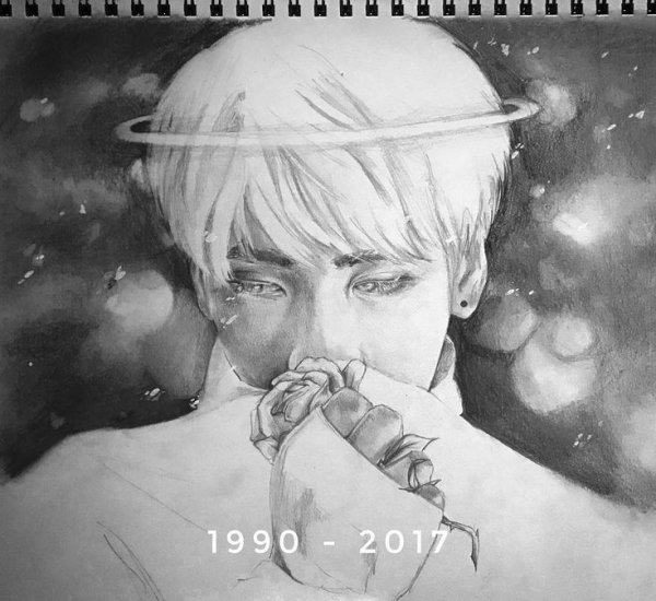 Ким джонхён ангел арт